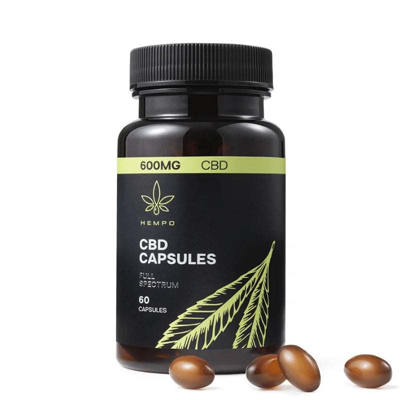 CBD hampaolja kapslar Hempo 600 mg